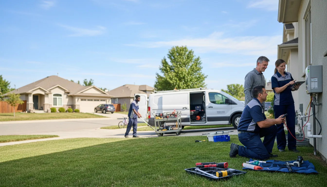 Tankless water heater service in Annville, KY